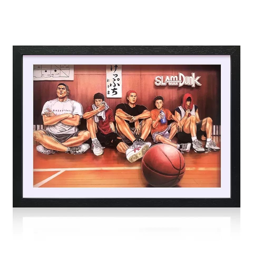 Amazon.co.jp: スラムダンク SLAM DUNK 海外限定 立体画 絵画 3D 5虎